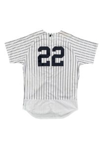 6/25/2023 Harrison Bader NY Yankees Game-Used Jersey