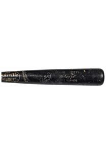 6/6/1998 Ken Griffey Jr. Seattle Mariners Game-Used & Autographed Home Run Bat