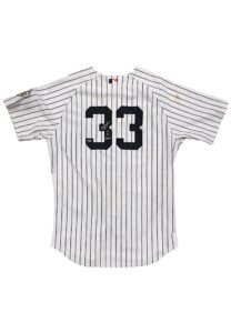 6/8/2009 Nick Swisher NY Yankees Game-Used & Autographed Jersey