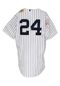 7/1/2012 Robinson Cano NY Yankees Game-Used Home Jersey