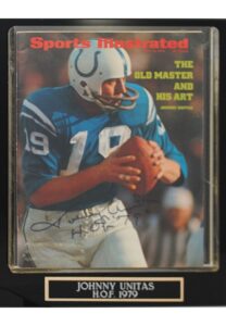 7/10/1974 Johnny Unitas Signed Sports Illustrated Issue