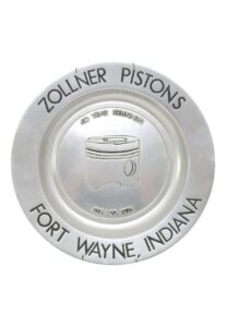 7/22/1978 Andy Phillip Zollner Pistons 40 Year Reunion Award Plate