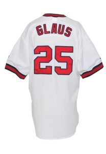 7/24/2002 Troy Glaus Anaheim Angels TBTC Game-Used Home Jersey