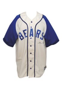 7/25/2009 Trevor Hoffman Negro League Tribune/Milwaukee Bears TBTC Bench Worn & Autographed Home Uniform