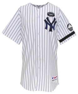 7/25/2010 Alex Rodriguez NY Yankees Game-Used Home Jersey with Steinbrenner & Sheppard Patches & Houk Black Armband