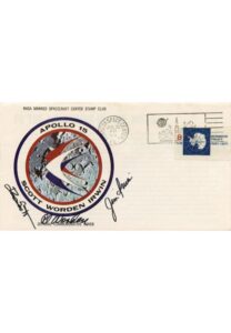 7/26/1971 Apollo 15 Crew Signed NASA-Issued Insurance Cover