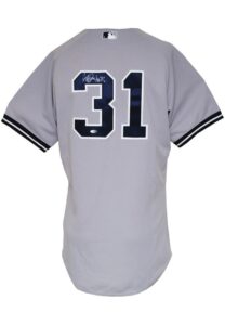 7/30/2013 Ichiro Suzuki New York Yankees Game-Used & Autographed Road Jersey