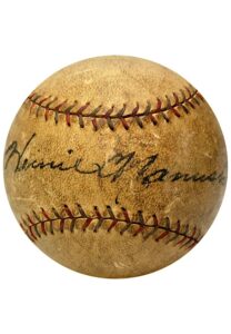 7/4/25 Heinie Manush Single-Signed Baseball