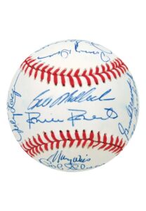 7/9/1991 Toronto ASG Old Timers Game Multi-Signed Baseball