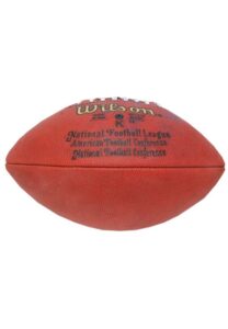 8/22/1997 New York Giants vs. Green Bay Packers Preseason Game-Used Football