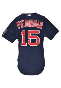 8/23/2013 Dustin Pedroia Boston Red Sox Game-Used Alternate Jersey