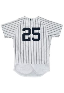 8/3/2022 Gleyber Torres NY Yankees Game-Used Jersey