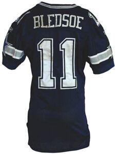 9/10/2006 Drew Bledsoe Dallas Cowboys Game-Used Road Uniform