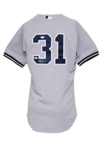 9/13/2013 Ichiro Suzuki New York Yankees Game-Used & Autographed Road Jersey