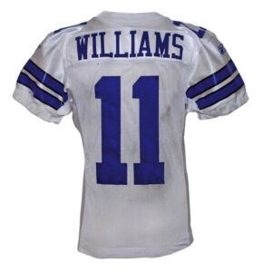 9/20/2009 Roy Williams Dallas Cowboys vs. Giants Game-Used Home Jersey with Inaugural Season Patch