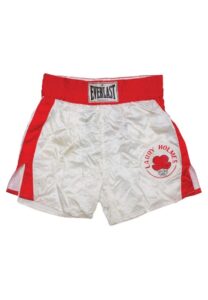 9/21/1985 Larry Holmes Fight Worn Trunks vs. Michael Spinks