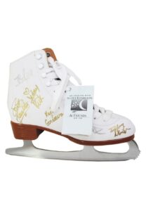 9/21/2002 “An Evening With Scott Hamilton” Multi-Signed Figure Skate