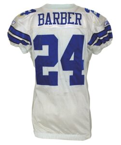 9/21/2008 & 9/28/2008 Marion Barber Dallas Cowboys Game-Used Home Jersey