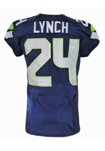 9/22/13 Marshawn Lynch Seattle Seahawks Game-Used Home Jersey