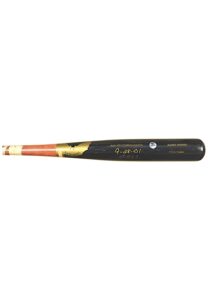 9/28/2001 Barry Bonds San Francisco Giants Game-Used Home Run Bat