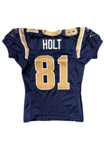 9/28/2003 Torry Holt St. Louis Rams Game-Used Jersey