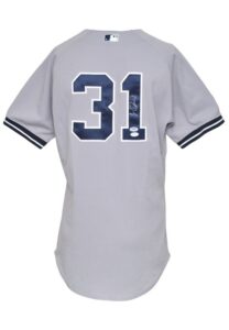 9/29/2013 Ichiro Suzuki New York Yankees Game-Used & Autographed Road Uniform