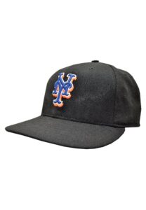 9/3/2007 Pedro Martinez New York Mets Game-Used Cap from 3,000th Strikeout Game