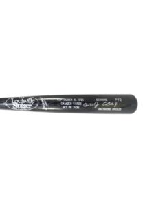 9/6/1995 Cal Ripken Jr. “2,131st Consecutive Game” Limited Edition Autographed Bat