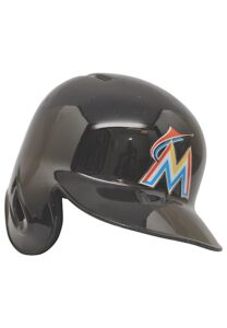 9/6/2015 Dee Gordon Miami Marlins Game-Used Home Batting Helmet