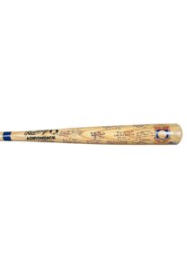 A League Of Their Own Women Of Baseball Multi-Signed Bat