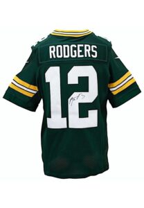 Aaron Rodgers Green Bay Packers Autographed Jersey