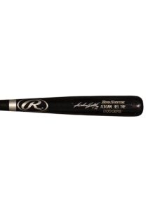 Adrian Beltre LA Dodgers Game-Ready & Signed Bat