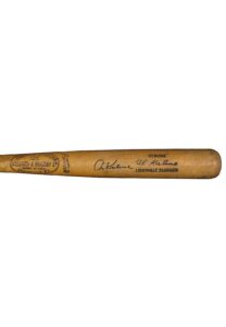 Al Kaline Detroit Tigers Team Index Signed Bat