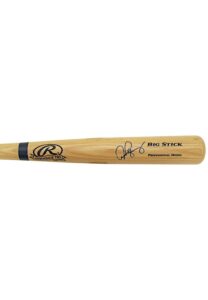 Alex Rodriguez Autographed Professional Model Bat