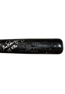 Alex Rodriguez Seattle Mariners Game-Used Home Run Bat