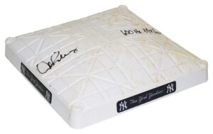 Alex Rodriguez Signed Blue Jays at Yankees 8/04/2010 Game-Used First Base with “600 HR, 8/04/2010” Inscription