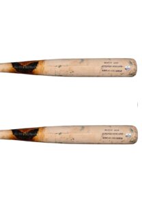 Alfonso Soriano 2011 Cubs & Circa 2004 Rangers Game-Used Bats