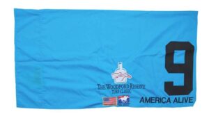 America Alive’s Woodford Reserve Turf Classic Winning Saddle Cloth