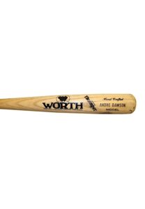 Andre Dawson Game-Used & Autographed Bat