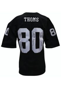 Art Thoms Oakland Raiders Autographed Jersey