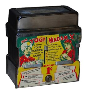 Ask Yogi/Madame X Fortune Teller/ Napkin Dispenser