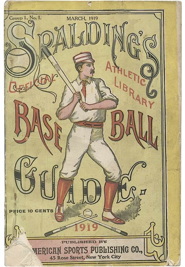 Assorted Vintage Sporting Guides Including 1901-37 Spalding Baseball Guides - Image 9