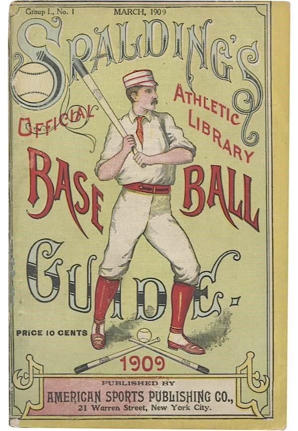 Assorted Vintage Sporting Guides Including 1901-37 Spalding Baseball Guides - Image 1