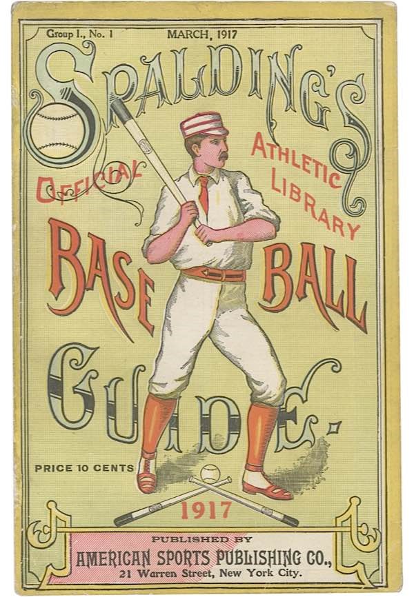 Assorted Vintage Sporting Guides Including 1901-37 Spalding Baseball Guides - Image 8