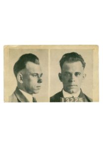 August 1933 John Dillinger’s Mug Shots