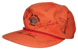 Autographed Golf Cap Signed in 1991 by Arnold Palmer & Others