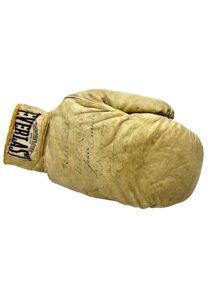 Babe Ruth, Joe Louis, Jesse Owens & Others Multi-Signed Boxing Glove