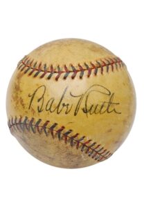 Babe Ruth, Lou Gehrig & Phil Rizzuto Signed Baseball