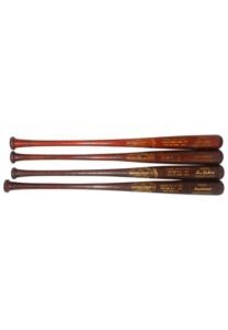 Babe Ruth, Lou Gehrig, Roberto Clemente & Ralph Kiner Commemorative Bats