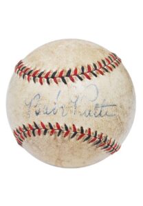 Babe Ruth Single Signed Baseball